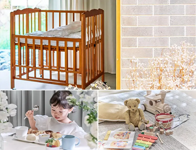 お子様連れのゲストにも安心