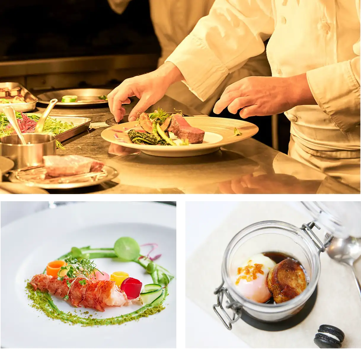 おふたりの希望を取り入れた、特別な日にふさわしいメニュー